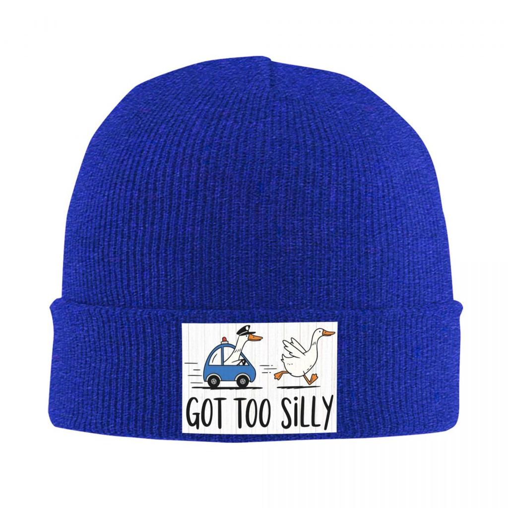 Got Too Silly Goose Funny Warm Knitted Cap Winter Knit Bonnet Hat Skullies Beanies Hip Hop Caps for Unisex