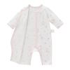 MIKI HOUSE Baby Coverall Made in for Boys and Baby Underwear, All-Over Print, 100% Cotton, Japan, Girls, Clothes, Newborn, 60cm, Pink, 40-2489-148