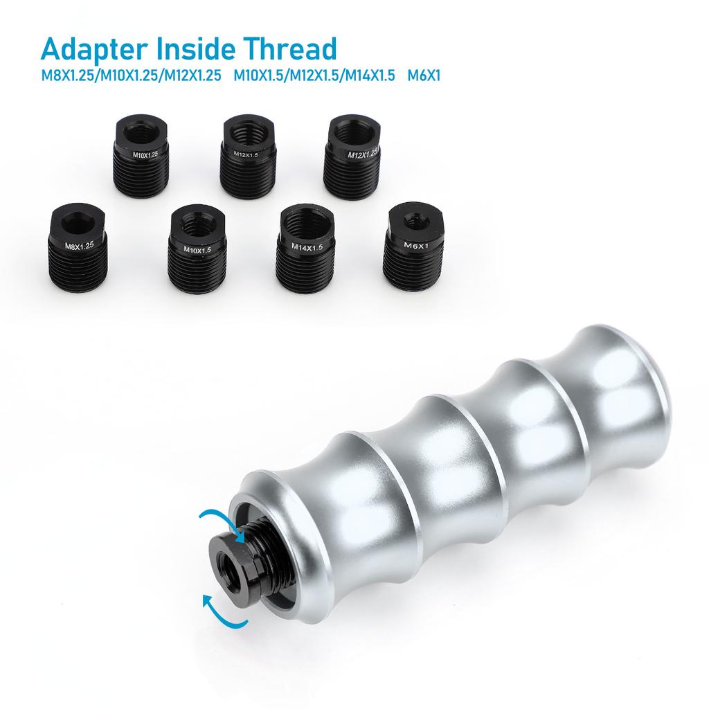 Shifter Knob Adapter With inside thread M8*1.25 M10*1.25 M10*1.5 M12*1.25 M12*1.5 gear rod M14*1.5 M6*1 For gear knob