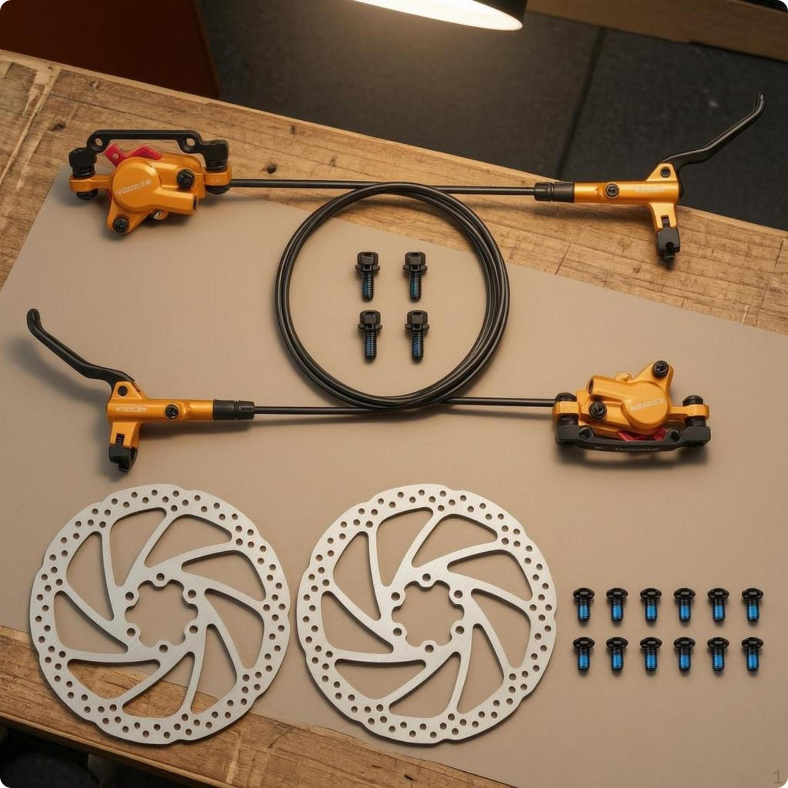 Hydraulic Disc Brake Set Coordinated Pair