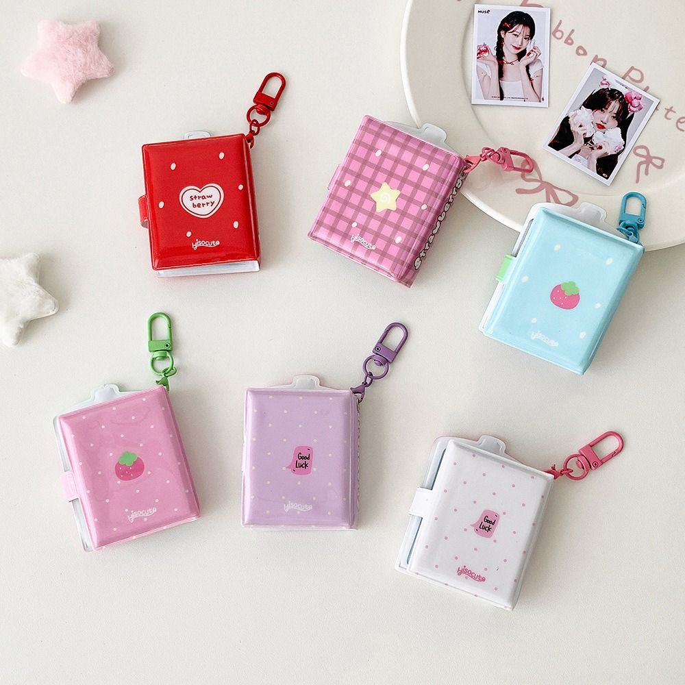 Sleutelhanger Hanger Fotokaarthouder 2-inch Kaartencollectie 2-inch Fotoalbum Idool Kaart Display