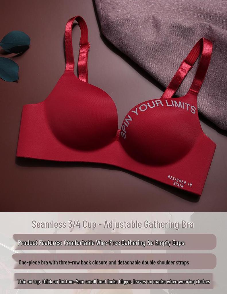 Elegant British Schoolgirl One-Piece Bra: Comfortable, No Steel Ring, Ideal for Small Busts