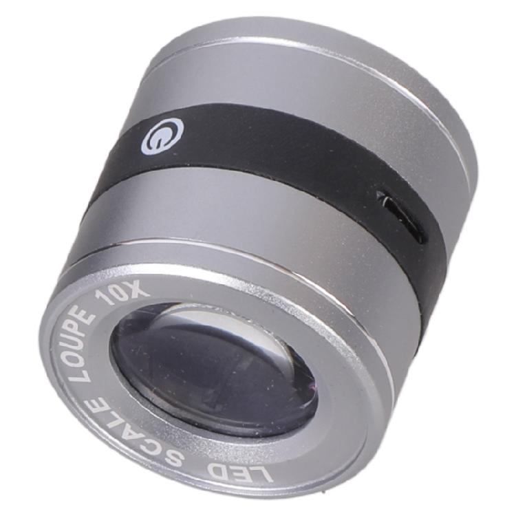 Magnifying Glass Magnifier for Child Reading Stamp LED Scale Loupe USB Charging