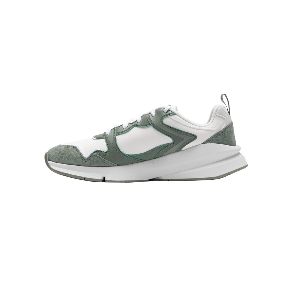 Under Armour Suede Forge Comfortable Simple Versatile Low-Top Lifestyle Casual Shoes Unisex Sneaker White Green 6003967-101