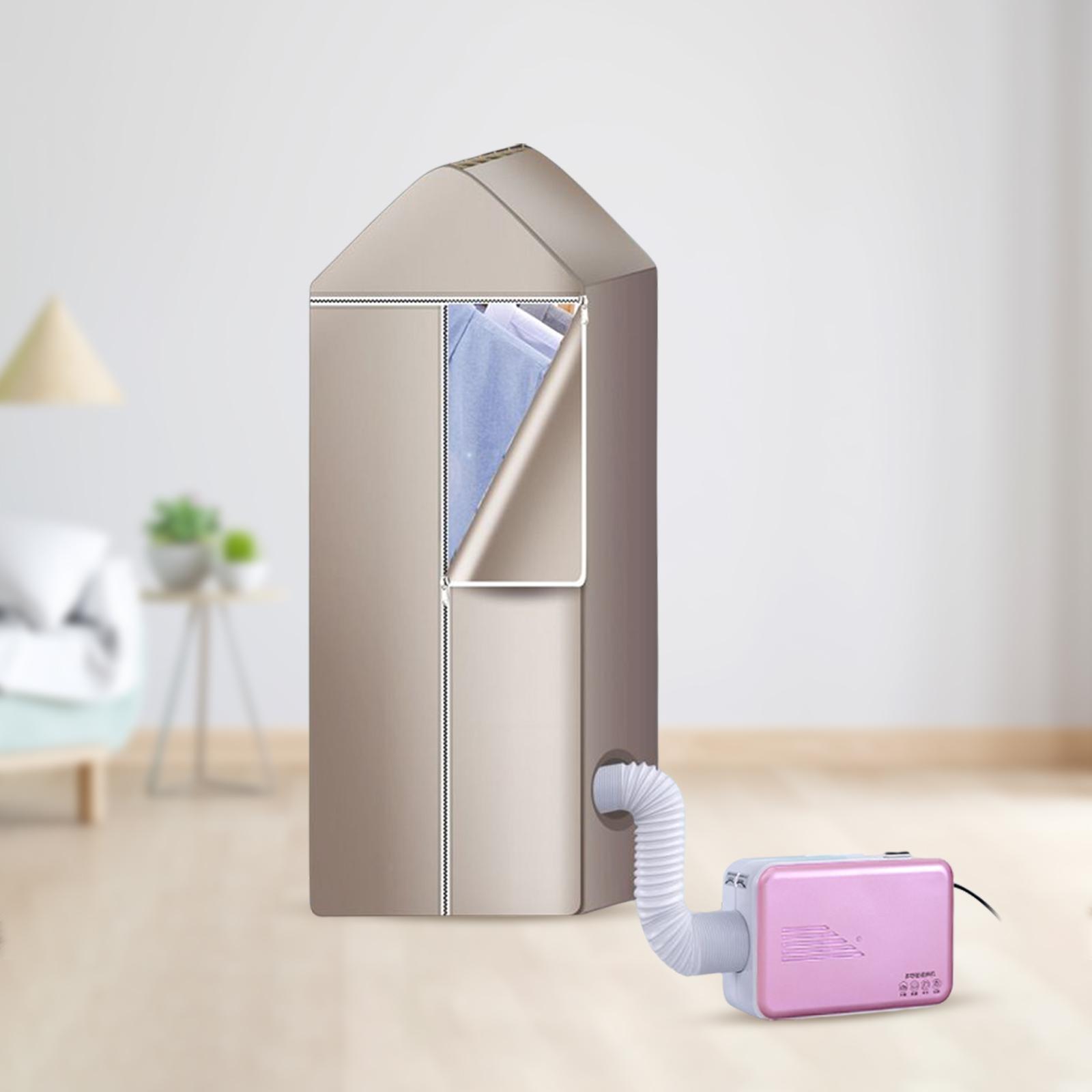 

Портативная сушилка для одежды Fast Drying 600 с низким уровнем шума, складная для путешествий, кемпинга, автодомов фиолетовый