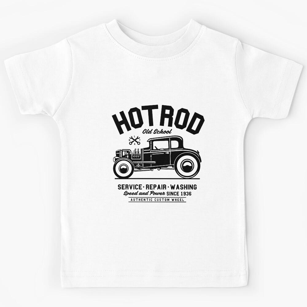 Hot Rod Old School Kids T-Shirt 100