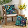 Exquisite Floral-Printed Pillowcases: Enhance Your Space with Enchanting Designs Sofa cushion cover home room decoration