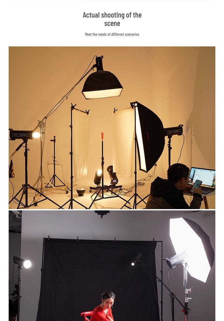 Luftgefederter 4,7m Lichtstativ-Stativ für Fotobeleuchtung