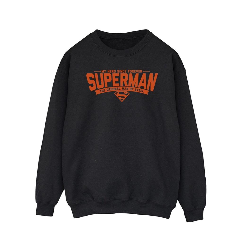 DC Comics Mens Superman Hero Dad Sweatshirt