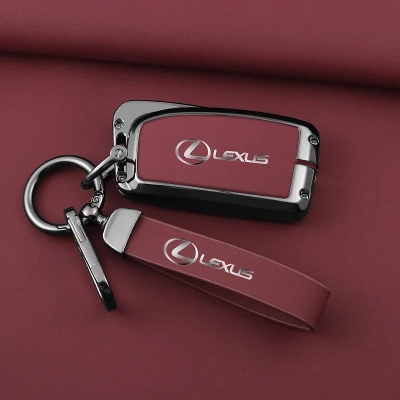 PPFX2 Leather Car Key Case Cover For Lexus IS ES CT200H NX LX 250 300 350 450H 300H ES300h ES200 UX250h LS350 LS500h ES350 Accessories