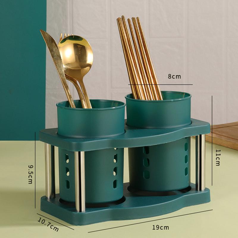 Kitchen Cutlery Holder Spoon Fork Chopstick Storage Rack Utensils Organizer Kitchen Countertop Box Rack