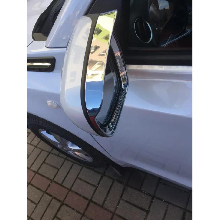 For Suzuki SX4 S-Cross SCross 2014 2015 2016 2017 2018   Auto Rearview Mirror Eyebrow Frame Cover Trims Car Accessories