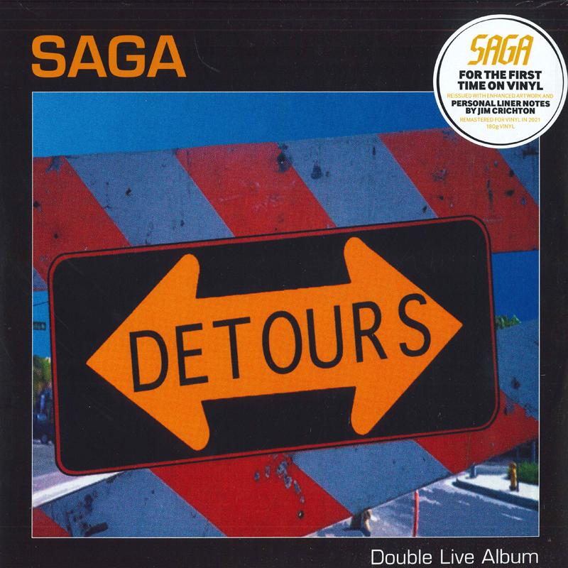

LP Record SAGA - Detours 0215535EMU Ear Music, Ear 2021 Germany Rock