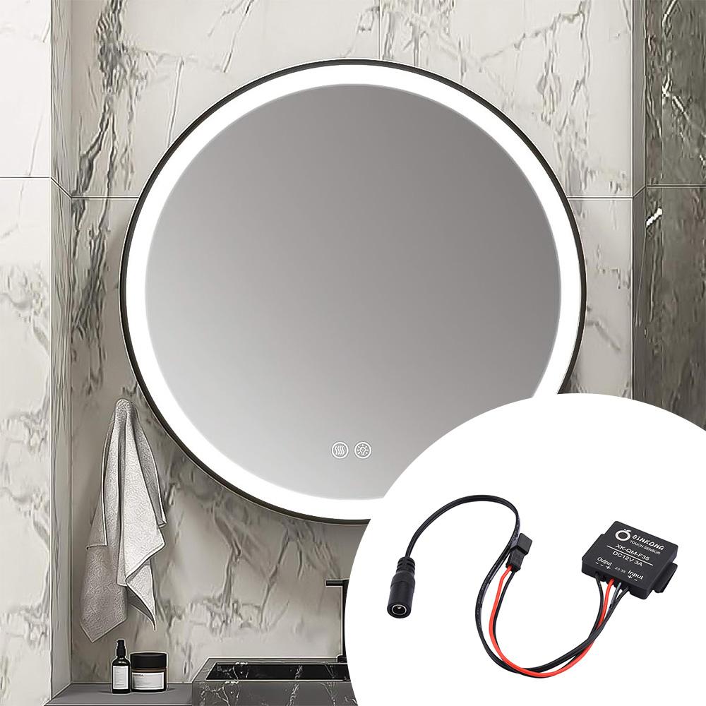 DC 12V 3A Bathroom Mirror Switch Touch-Switch Sensor For LED Light Mirror Headlight LED Driver Module Sensor Switch