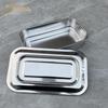 Dental Tray Surgical Nursing Lid Medical Equipment Steriliser Container For Dentist Storage Box Stainless Steel Instrument