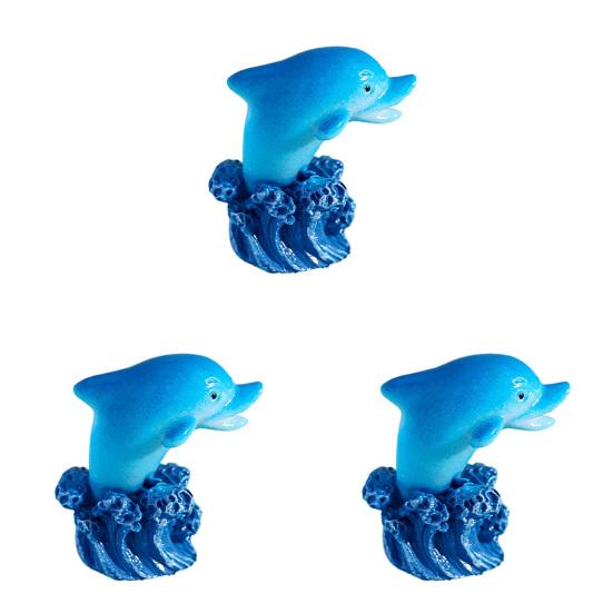 3/11Pcs/Set Miniature Seaside Theme Toy Kit Mini Resin Surfboard Seashell Seabirds Dolphin Starfish Boats Bucket Shoes Sun Model Summer Beach