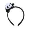 Head Doll Cartoon Design Korean Style Hair Wear Women Hair Accessories Panda Scrunchies Plush