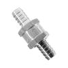 Aluminium Kraftstoff Rückschlagventil Einweg Benzin 6 10 12MM Optional