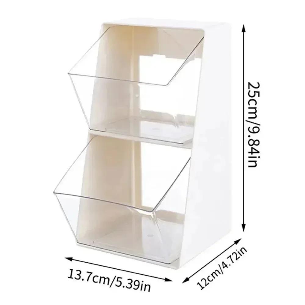 Tea Bag Organizer Drawer Rack Coffee Store Office Snack Storage Racks Portable Large U-shaped Non Occupying Stable Storage Box
