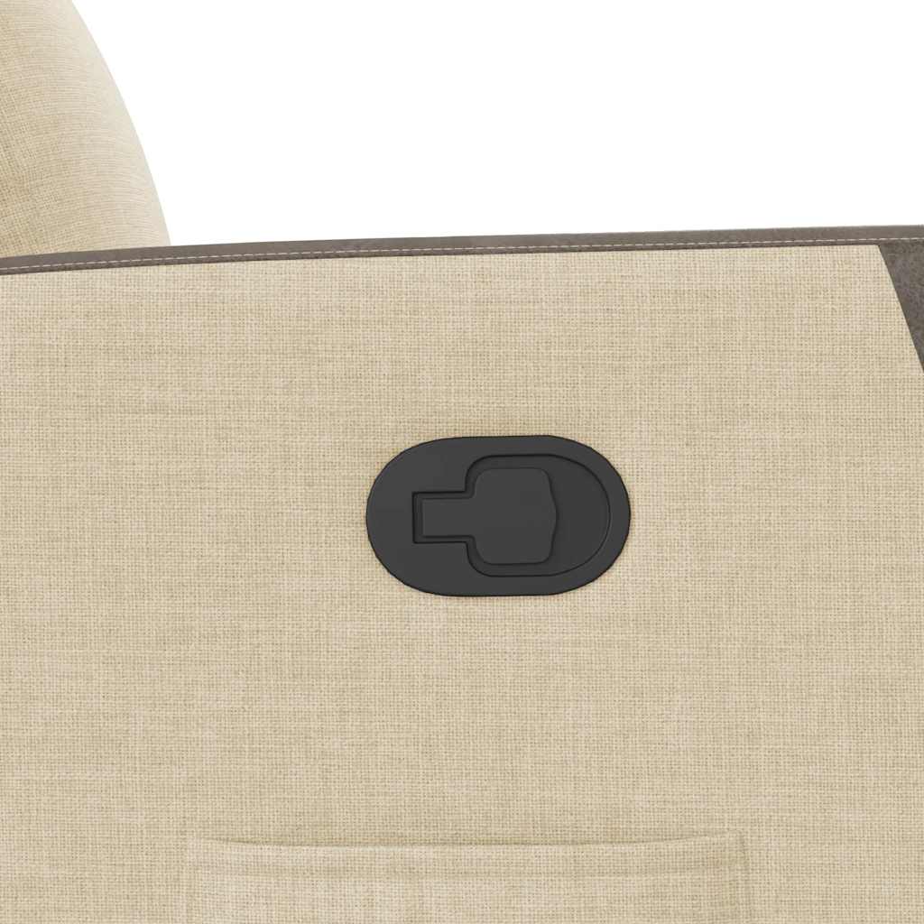 Recliner with Rising Assistance Cream Fabric
