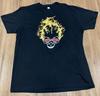 Flaming Skull Shirt Sz XL Mens Graphic Rare Black