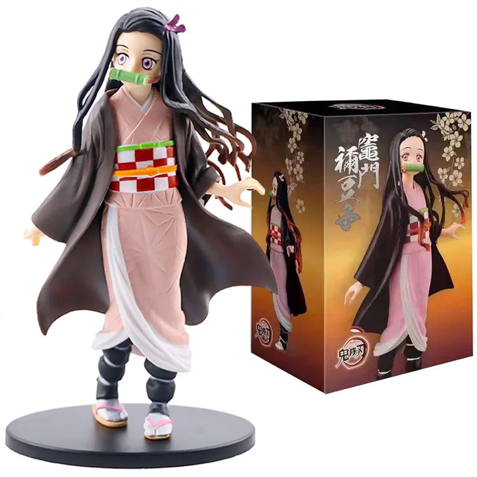 Blooded Anime Ghost Slayer Character Zaomen Charcoal Jiro Zaomen You Bean Figurine PVC Model Desktop Decoration Ornament