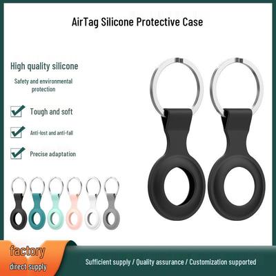Silicone Protective Case for AirTag: Pet Keychain & Anti-Lost Locator
