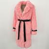 OFTBUY 2024 Winter Warm Plush Fur Top Women Jacket Long Real Fur Natural Rabbit Fur Coat Fashion New Style Can Be Customized
