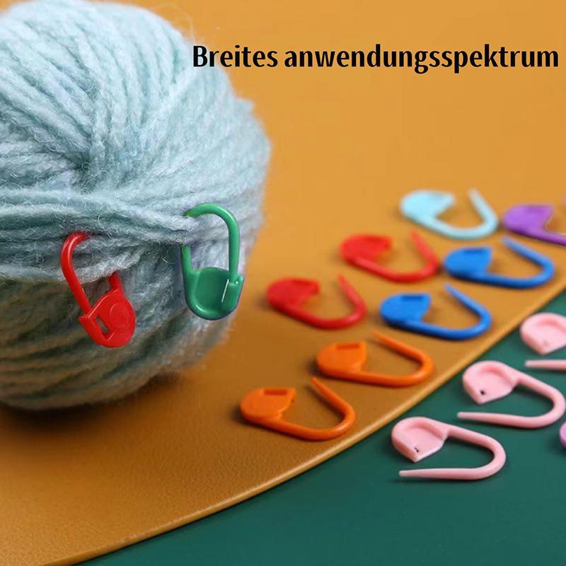 120/150Pcs Colorful Knitting Stitch Markers Stitch Markers Crochet Knitting with Box Locking Stitch Marker Knitting Sewing Tool