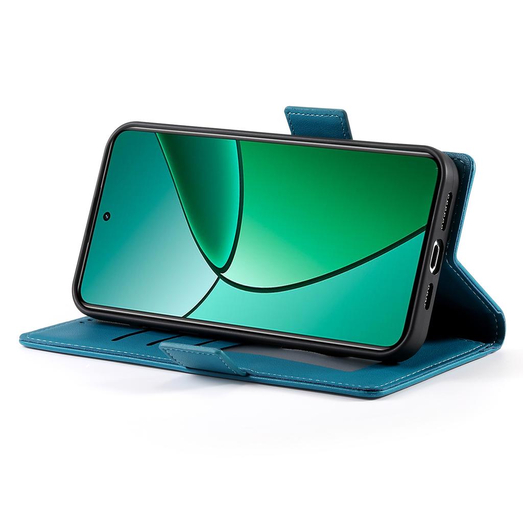 For Realme 14 Pro+ 5G Stand Case PU Leather Wallet Phone Cover