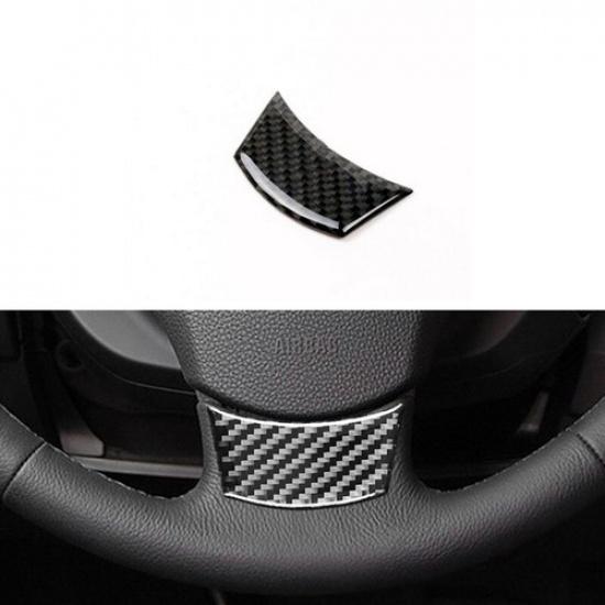 Carbon Fiber Steering Wheel Down Sticker for BMW 5 Series E60 E61 2004-2010