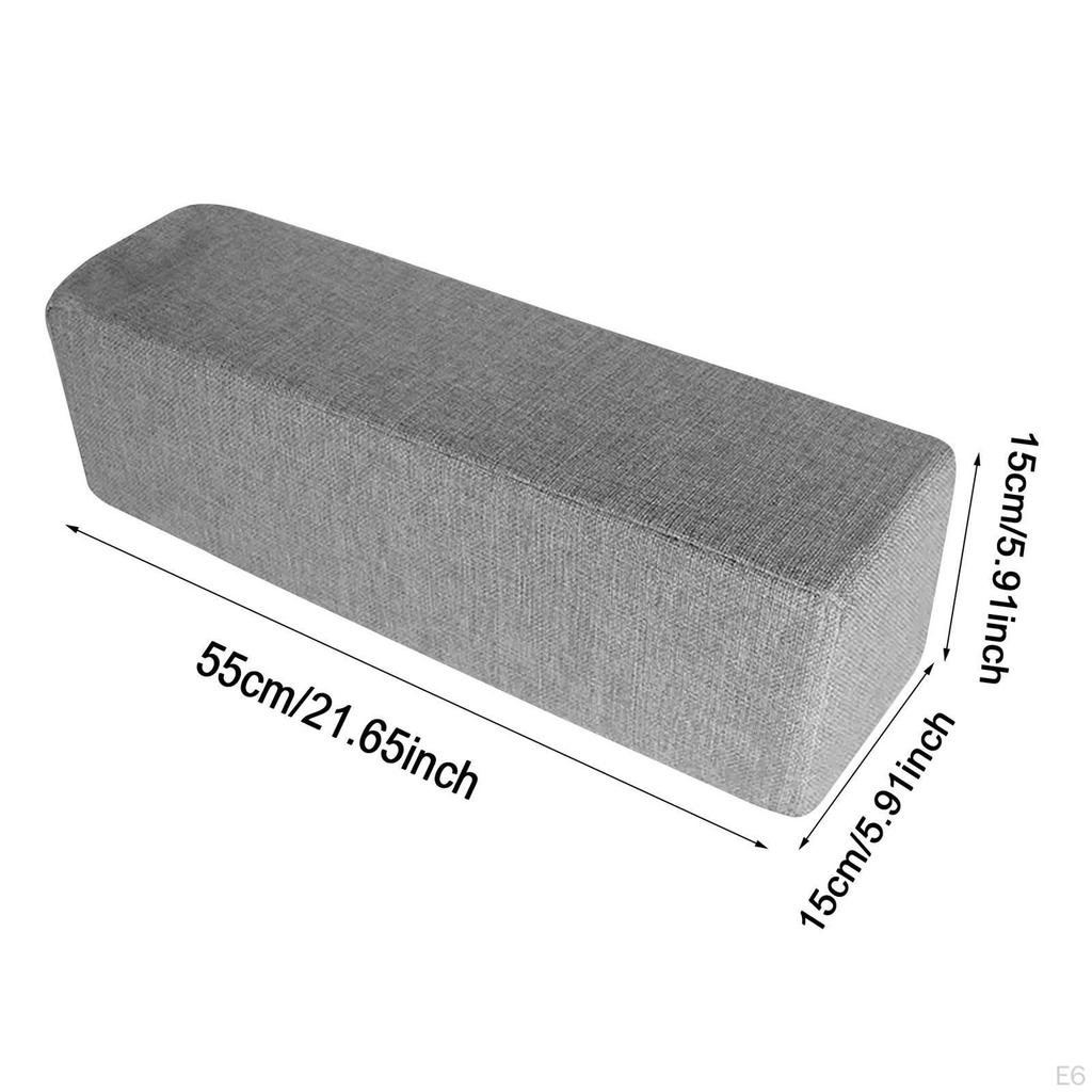 Couch Armrest Pillow for Lumbar Support And Comfort In Living Room