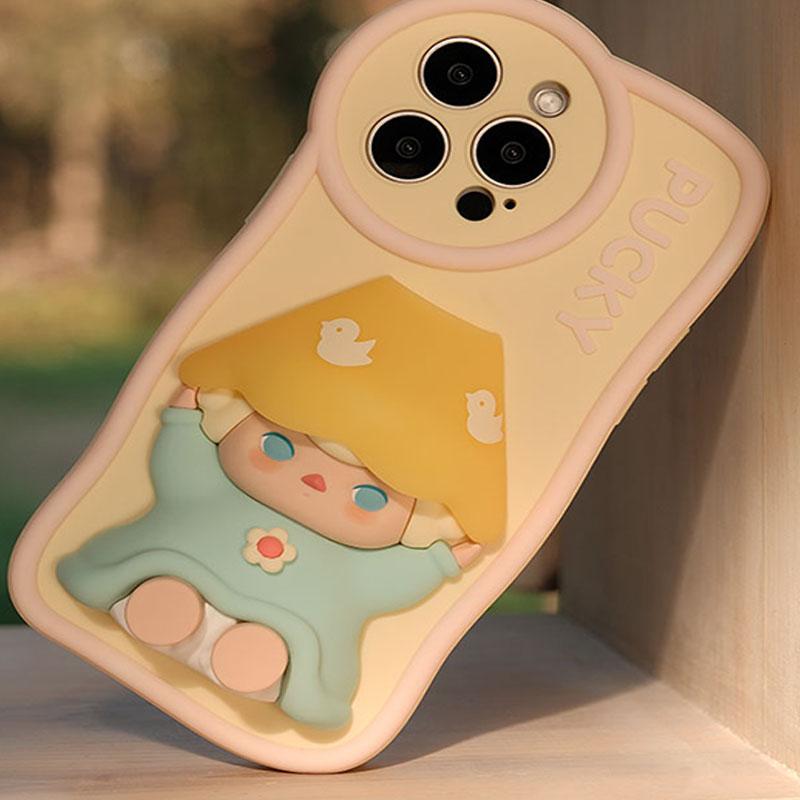 Новый чехол для телефона iPhone POP MART Pucky Elf Home Time Collection IP Мерч PPMT-2312-0032