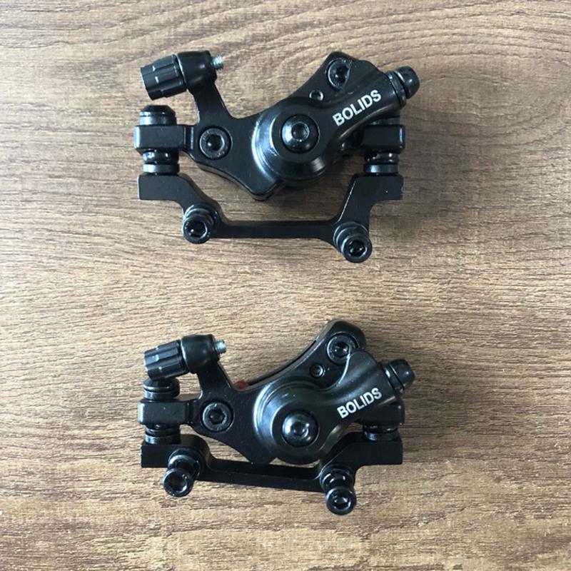 Aluminum Alloy Bicycle Disc Brake Kit Mechanical Line Pulling Disc Brakes Bike Braking System Front Rear Calipe Bike Accessories