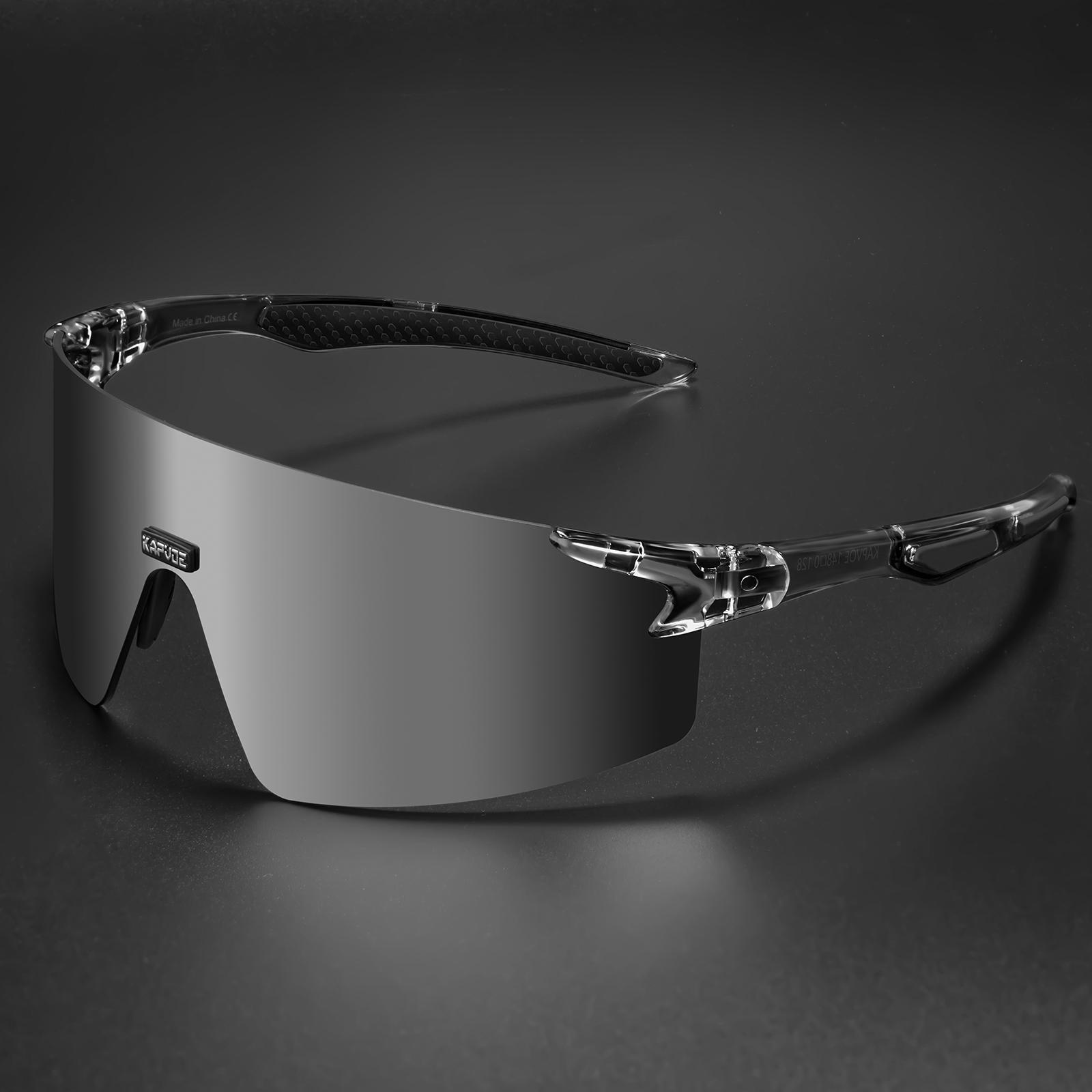 

Kapvoe Men Cycl Glasses Photochromic Sunglasses for Women Sports Bicycle MTB Mountain Bike Fishing Hiking Riding Eyewear UV400 1 lens