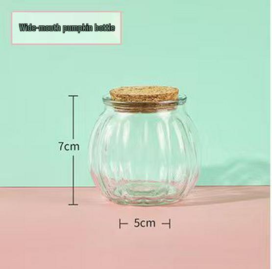 DIY Cork Star Wishing Drift Bottle - Clear Glass Ocean Lucky Star Bottle