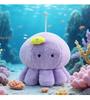 Dopamine Cloud Jellyfish Plush Doll: Cute Hugging Pillow and Children's Soothing Toy - Perfect Birthday Gift