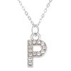 Mode Glanzende A-Z Letter Hanger Bedel Ketting 26 Initialen Alfabet Naam Sleutelbeen Ketting Feest Valentijnsdag Sieraden Cadeau