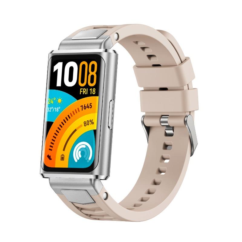 Silicone strap for huawei Band 11/11NFC Accessories Sport breathable Bracelet Wristband belt pulseira correa for huawei band 11Pro/11ProNFC