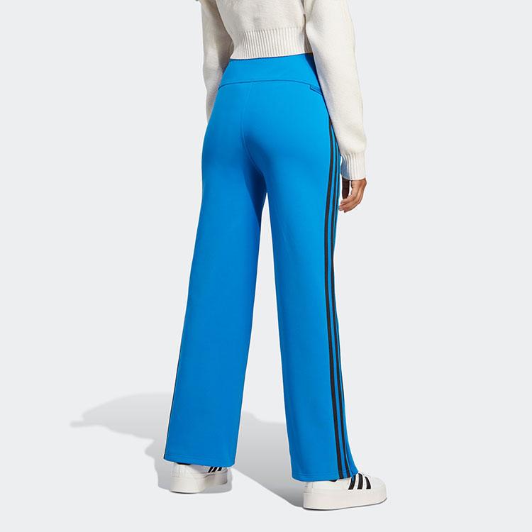adidas Originals Blue Version Series Three Stripe Long Casual Sports Pants Women Bottoms IB5729