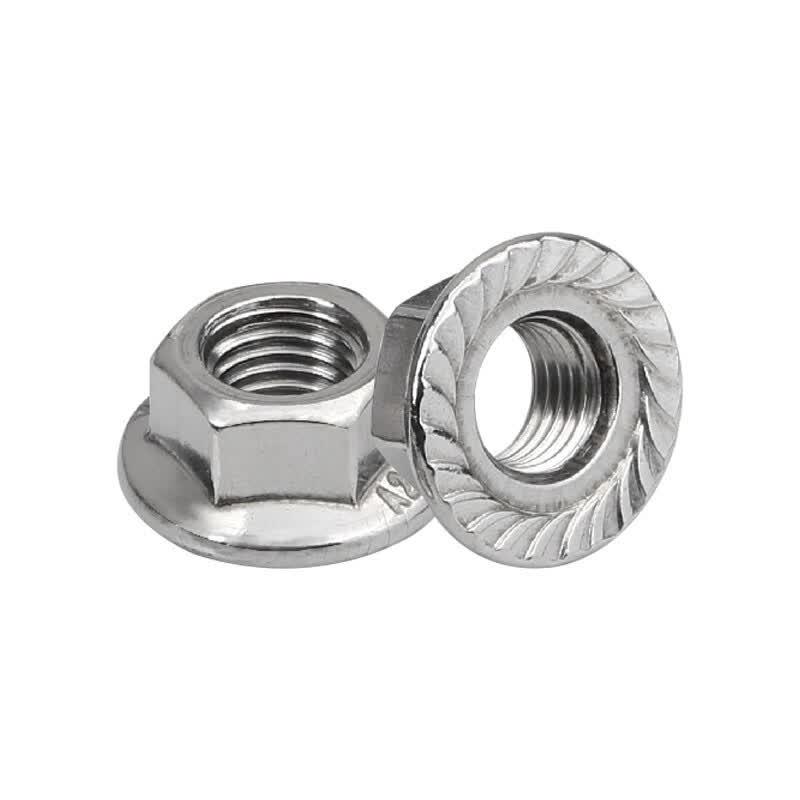 304 Stainless Steel Hex Flange Nut
