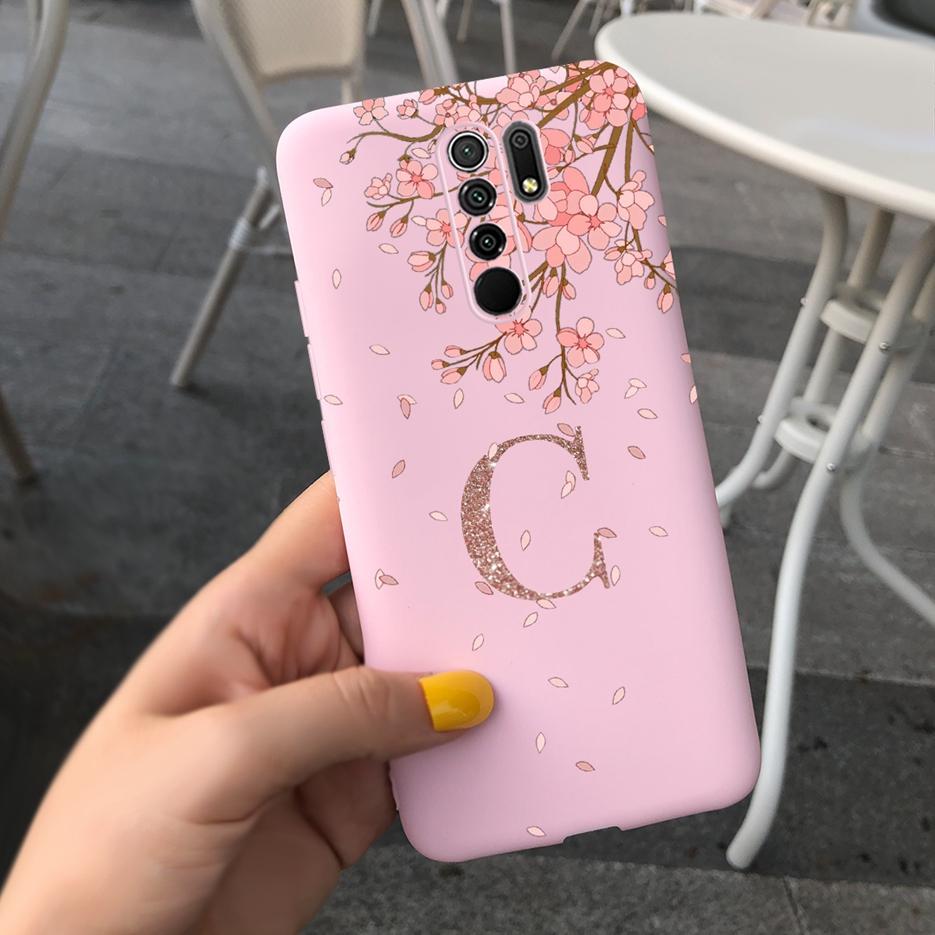 For Xiaomi Redmi 9 Case Redmi9 Prime Cute Crown Letters Cover Silicone Soft TPU Phone Case For Xiaomi Redmi 9 Prime Redmi9 Shell
