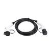 16FT Type 2 to J1772 EV Extension Cable 32A with Storage Bag EV Charging Extension Cable for J1772 Electric Vehicle