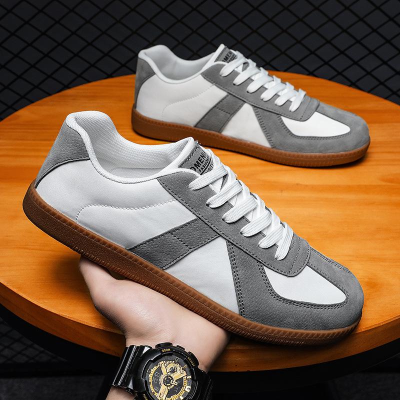 Summer New Canvas Breathable Student Moral Training Shoes Men 'S Autumn Trend All -Match Forrest Shoes Aj Skateboard Shoes