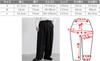 WEGO Unisex Wide Leg Straight Leg Korean Size Black Men's Slacks, Pants, Bottoms, Autumn/Winter Clothes, Style, Simple, Gift, Classic,