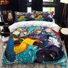 Naruto Duvet Cover Pillowcase Anime Bedding Set for Teen Girls Fashion Double Queen Size Bed Bedroom Decoration Gifts
