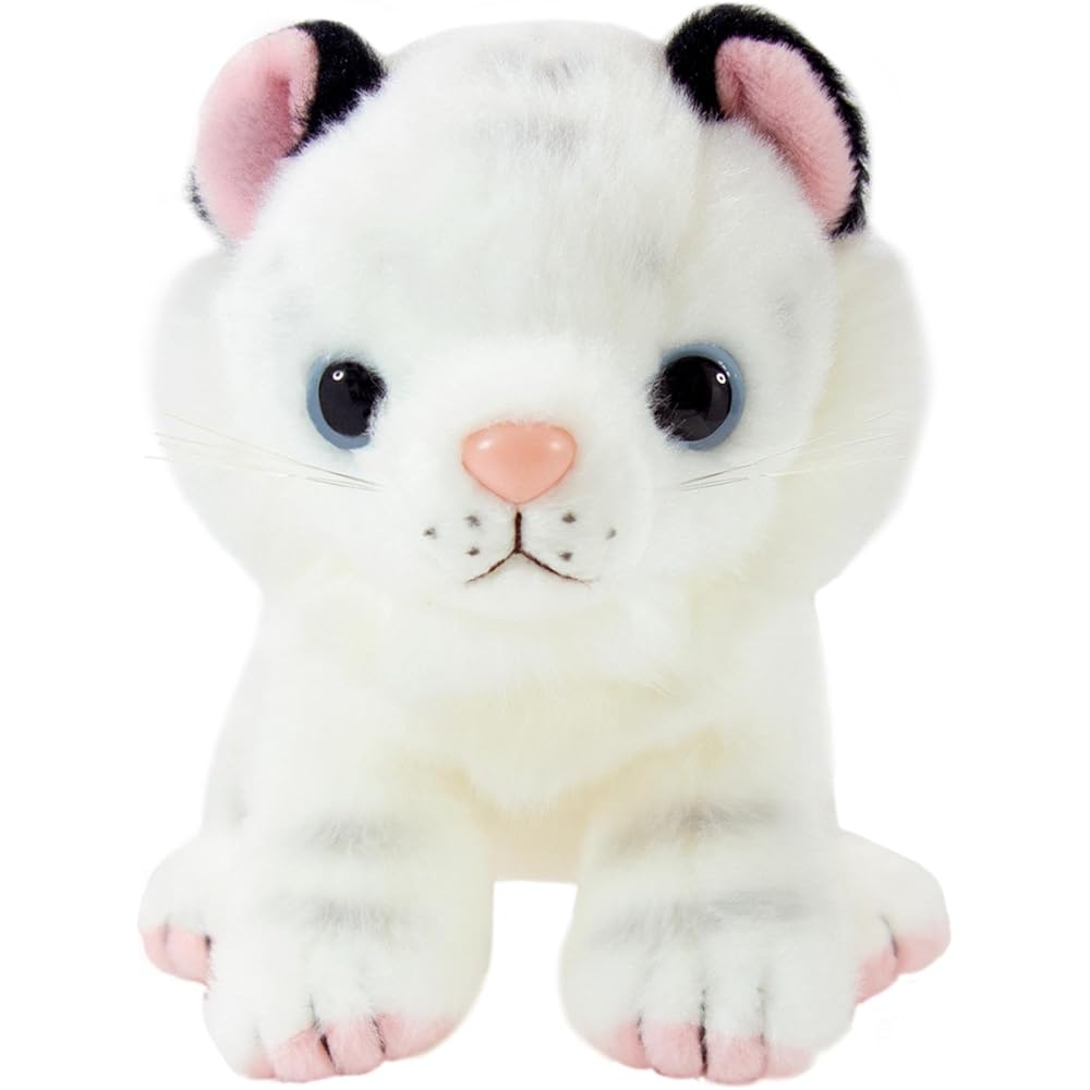 Riku Animal Plush Toy White Tiger 180558 Soft Stuffed Animal 30cm
