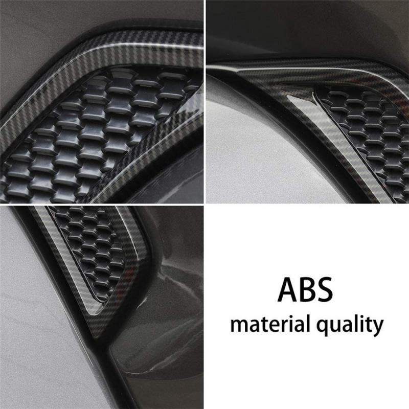 Air intake trim with Decorative carbon fiber plate for jeep gladiator jt 2020-2021 model years