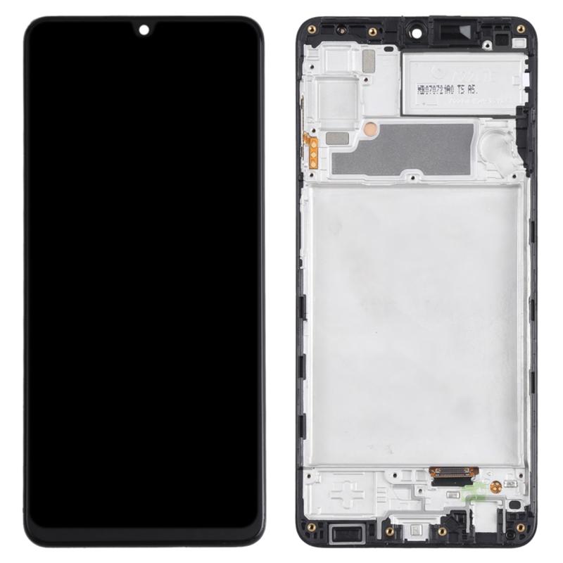 

For Samsung Galaxy A22 4G (EU Version) A225 Grade S OLED Screen and Digitizer Assembly+Frame Part (without Logo) Black