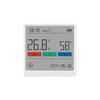 Yúnqín Large Screen Indoor Temperature Humidity Monitor Clock